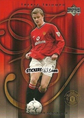 Sticker Ole Gunnar Solskjaer - Manchester United Legends 2002 n. 61 - Upper Deck