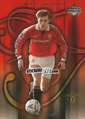 Sticker Phil Neville - Manchester United Legends 2002 n. 64 - Upper Deck