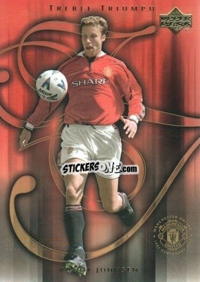 Sticker Ronny Johnsen - Manchester United Legends 2002 n. 65 - Upper Deck
