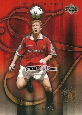 Sticker Paul Scholes - Manchester United Legends 2002 n. 67 - Upper Deck