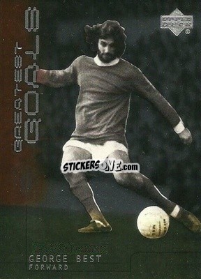Sticker George Best - Manchester United Legends 2002 n. GG7 - Upper Deck