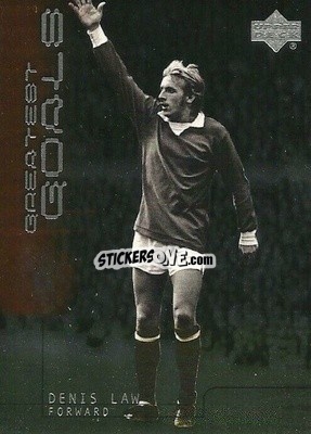 Sticker Denis Law - Manchester United Legends 2002 n. GG10 - Upper Deck