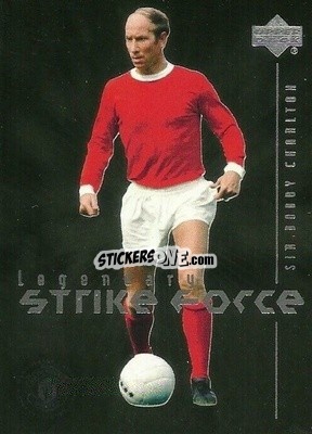 Sticker Sir Bobby Charlton - Manchester United Legends 2002 n. LSF1 - Upper Deck
