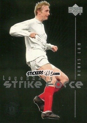 Sticker Denis Law - Manchester United Legends 2002 n. LSF3 - Upper Deck