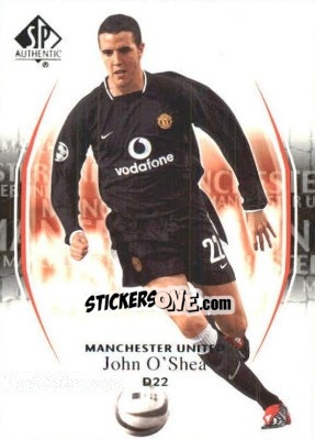 Figurina John O'Shea - Manchester United SP Authentic 2004 - Upper Deck