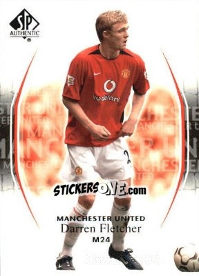 Cromo Darren Fletcher - Manchester United SP Authentic 2004 - Upper Deck