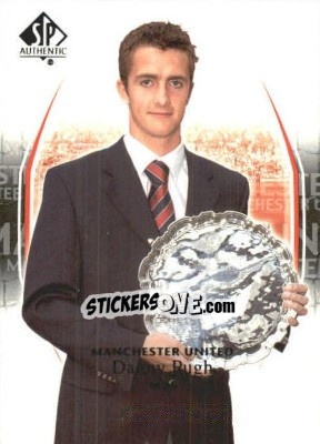 Sticker Danny Pugh - Manchester United SP Authentic 2004 n. 56 - Upper Deck