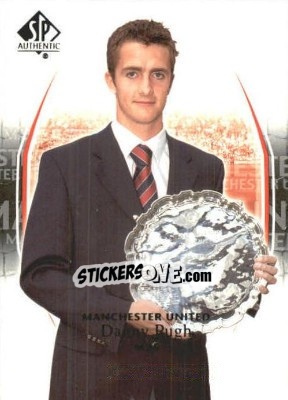 Sticker Danny Pugh - Manchester United SP Authentic 2004 - Upper Deck