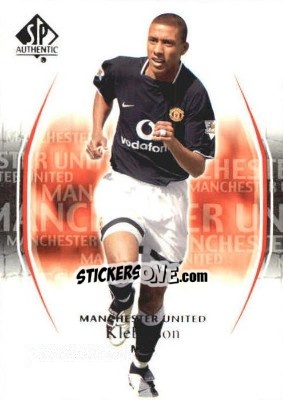 Cromo Kleberson - Manchester United SP Authentic 2004 n. 75 - Upper Deck