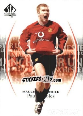 Figurina Paul Scholes - Manchester United SP Authentic 2004 - Upper Deck