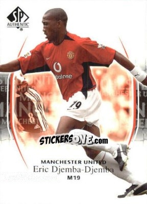 Figurina Eric Djemba-Djemba - Manchester United SP Authentic 2004 - Upper Deck