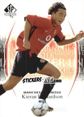 Sticker Kieran Richardson - Manchester United SP Authentic 2004 - Upper Deck