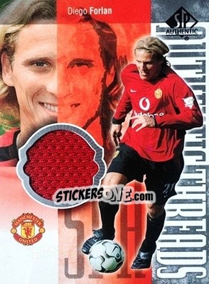 Sticker Diego Forlan - Manchester United SP Authentic 2004 n. AT-DF - Upper Deck