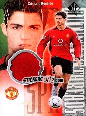 Sticker Cristiano Ronaldo - Manchester United SP Authentic 2004 n. AT-R - Upper Deck