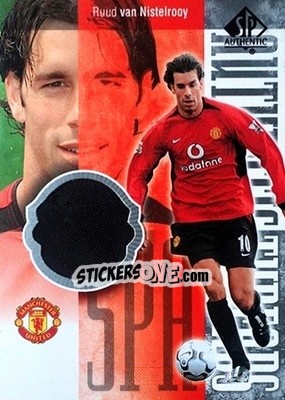Sticker Ruud Van Nistelrooy - Manchester United SP Authentic 2004 - Upper Deck