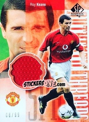 Sticker Roy Keane - Manchester United SP Authentic 2004 n. ATR-RK - Upper Deck