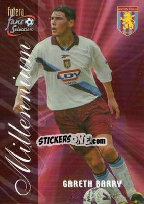 Sticker Gareth Barry - Aston Villa Fans' Selection 2000 n. 4 - Futera