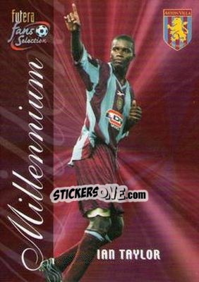 Sticker Ian Taylor - Aston Villa Fans' Selection 2000 n. 5 - Futera