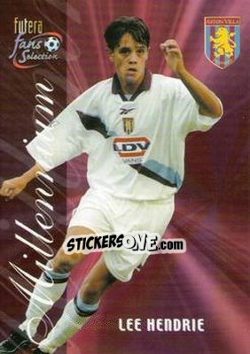 Cromo Lee Hendrie - Aston Villa Fans' Selection 2000 - Futera