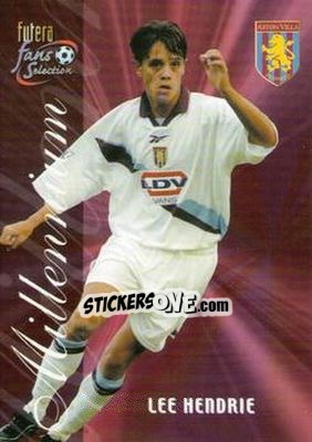 Sticker Lee Hendrie - Aston Villa Fans' Selection 2000 n. 8 - Futera