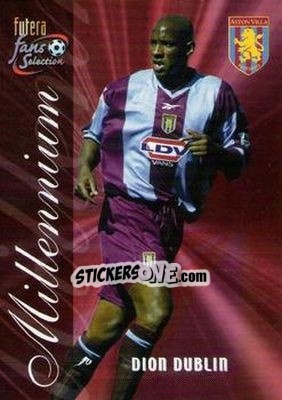 Cromo Dion Dublin - Aston Villa Fans' Selection 2000 - Futera