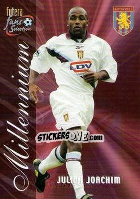 Cromo Julian Joachim - Aston Villa Fans' Selection 2000 - Futera