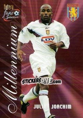 Sticker Julian Joachim - Aston Villa Fans' Selection 2000 n. 11 - Futera