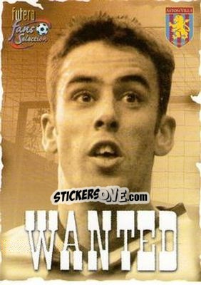 Figurina Mark Delaney - Aston Villa Fans' Selection 2000 n. 15 - Futera
