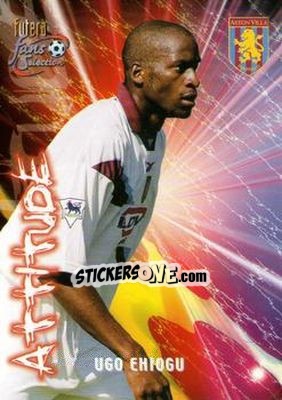 Sticker Ugo Ehiogu - Aston Villa Fans' Selection 2000 n. 16 - Futera