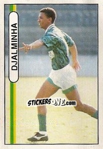 Cromo Djalminha - Campeonato Brasileiro 1994 - Abril