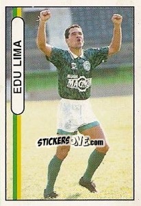 Figurina Edu Lima - Campeonato Brasileiro 1994 - Abril