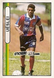 Cromo Ueslei - Campeonato Brasileiro 1994 - Abril