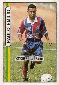 Figurina Paulo Emilio - Campeonato Brasileiro 1994 - Abril