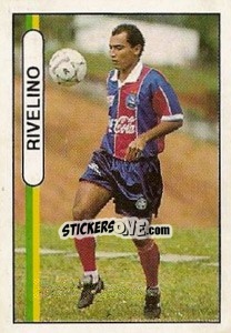 Cromo Rivelino - Campeonato Brasileiro 1994 - Abril