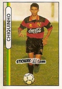 Cromo Chiquinho - Campeonato Brasileiro 1994 - Abril