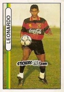 Cromo Leonardo - Campeonato Brasileiro 1994 - Abril