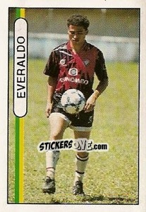 Cromo Everaldo - Campeonato Brasileiro 1994 n. 390 - Abril