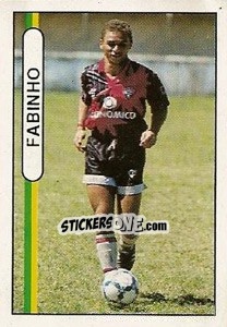 Figurina Fabinho - Campeonato Brasileiro 1994 - Abril