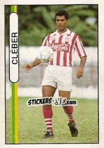 Cromo Cleber - Campeonato Brasileiro 1994 - Abril
