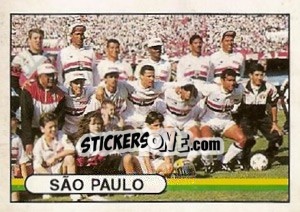 Figurina Time - Campeonato Brasileiro 1994 - Abril