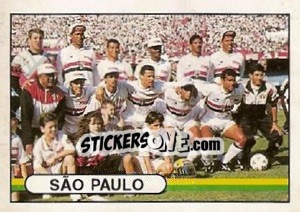 Sticker Time - Campeonato Brasileiro 1994 - Abril