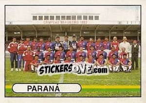 Sticker Time - Campeonato Brasileiro 1994 - Abril