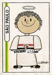 Figurina Mascot - Campeonato Brasileiro 1994 - Abril