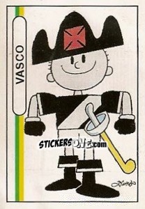 Sticker Mascot - Campeonato Brasileiro 1994 - Abril