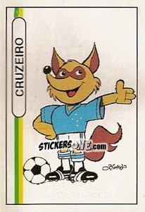 Figurina Mascot - Campeonato Brasileiro 1994 - Abril