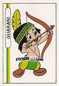 Sticker Mascot - Campeonato Brasileiro 1994 - Abril