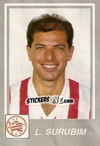 Sticker L. Surubim - Campeonato Brasileiro 1994 - Abril
