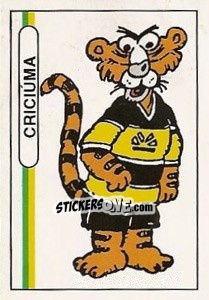 Figurina Mascot - Campeonato Brasileiro 1994 - Abril