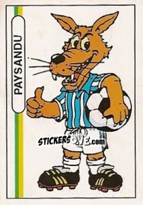 Figurina Mascot - Campeonato Brasileiro 1994 - Abril