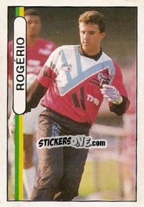 Cromo Rogerio - Campeonato Brasileiro 1994 - Abril